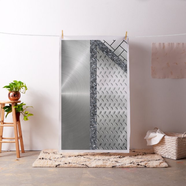 Silver Brick Fabric (In Situ)