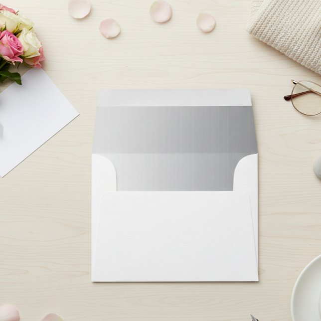 Silver Brushed Metal Custom Envelope (Creator Uploaded)