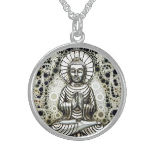 Silver Buddha Necklace