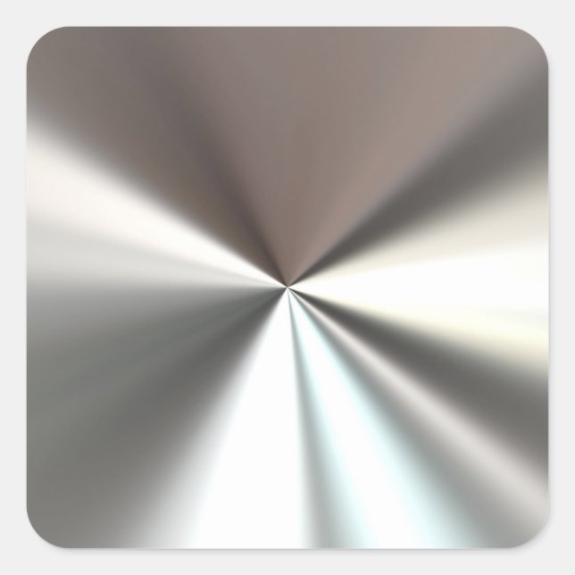 Silver Burst Stickers (Front)