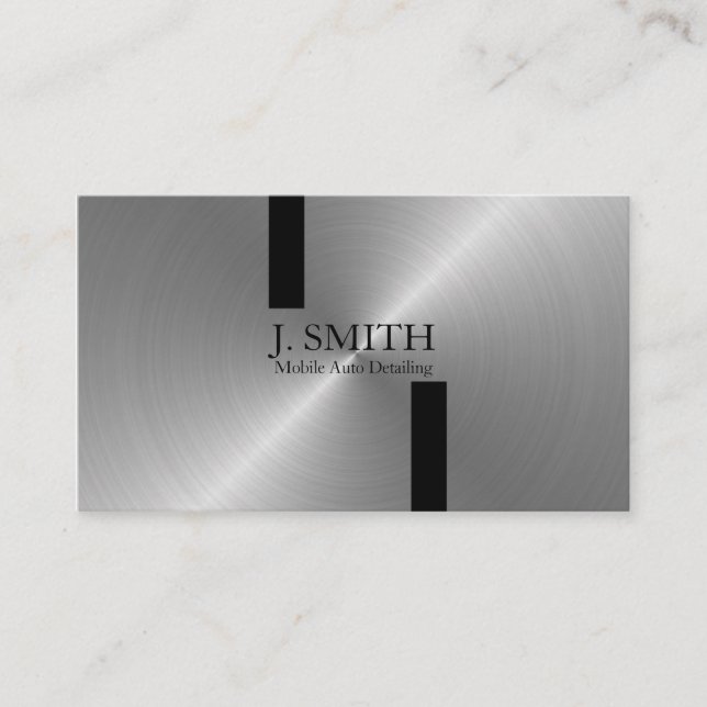 Silver Business Card (Front)