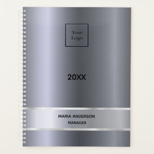 Silver business logo 2025 planner