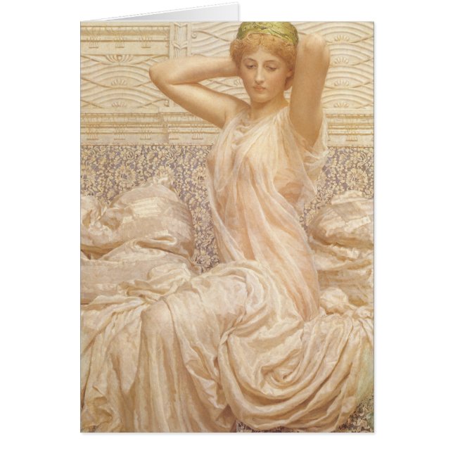 Silver by Albert Joseph Moore, Victorian Fine Art Cards (Front)