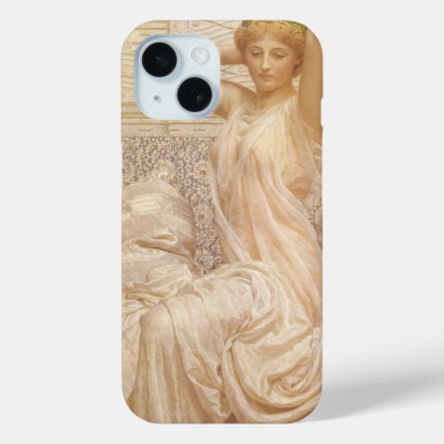 Silver by Albert Joseph Moore Victorian Fine Art iPhone 15 Case