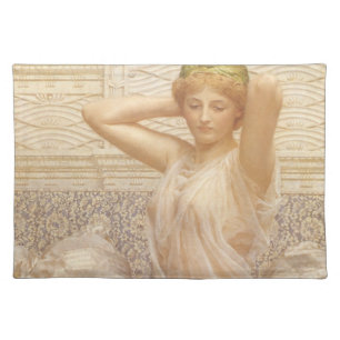 Silver by Albert Joseph Moore, Victorian Fine Art Cloth Placemat