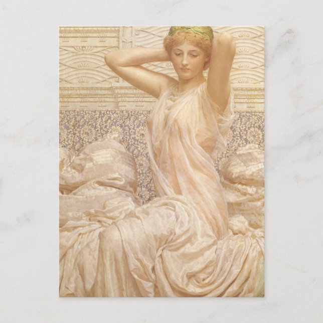 Silver by Albert Joseph Moore, Victorian Fine Art Postcard (Front)