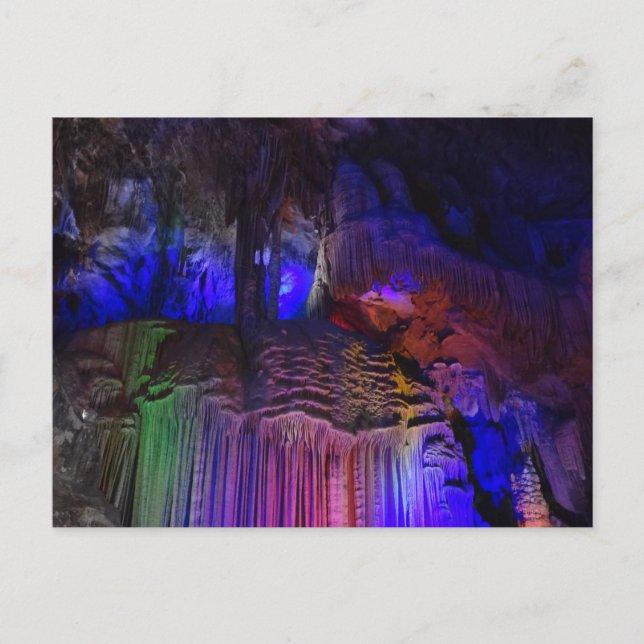 Silver Cave (Guilin, China) Postcard (Front)