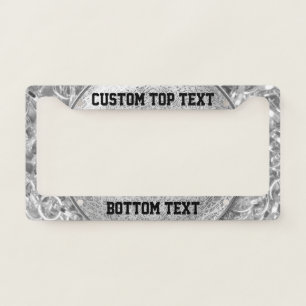 Silver Chain Links Photo 0284 License Plate Frame