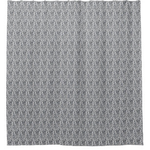 Silver Chainmail Shower Curtain