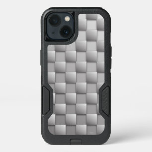 Silver Checkers OtterBox Samsung Galaxy Case