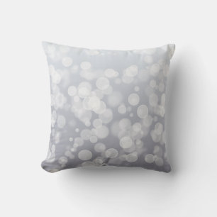 Silver Christmas Pillow