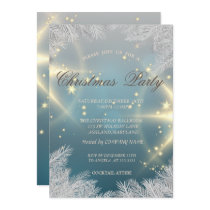 Silver Christmas Tree Branches,Corporate Party, Invitation