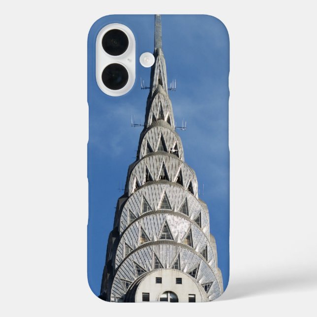 Silver Chrysler Building Case-Mate iPhone Case (Back)