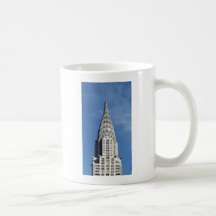 Silver Chrysler Building Coffee Mug