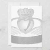 silver claddagh ring (Front)