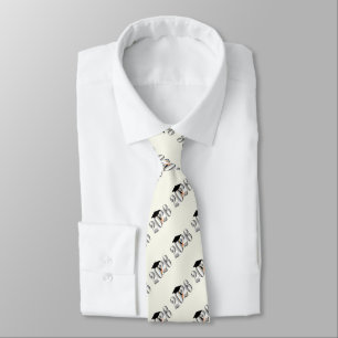 Silver Class of 2026 Graduation Neck Tie