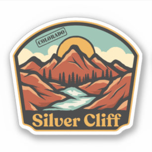 Silver Cliff, Colorado Sticker
