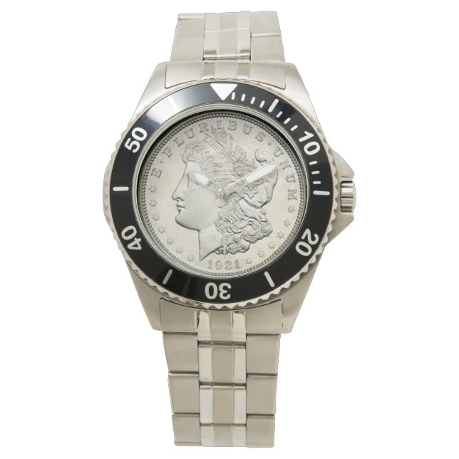 SILVER COIN (REPLICA) WATCH (Front)