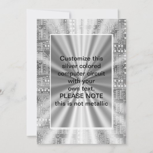 silver colored computer circuit (Front)