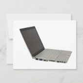 Silver colored laptop (Front)