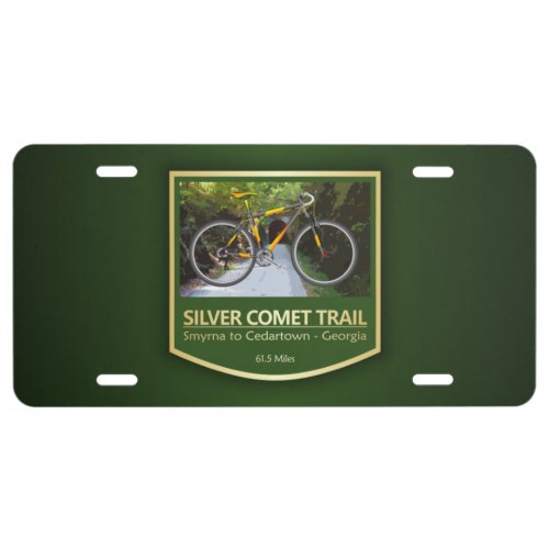 Silver Comet Trail bike2 License Plate