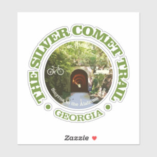 Silver Comet Trail (cycling c) Sticker