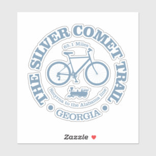 Silver Comet Trail (cycling) Sticker