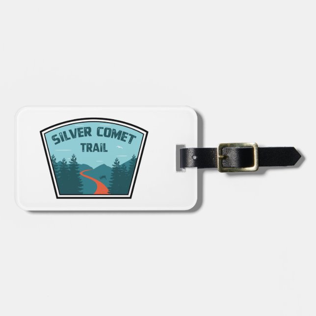 Silver Comet Trail Georgia Luggage Tag (Front Horizontal)
