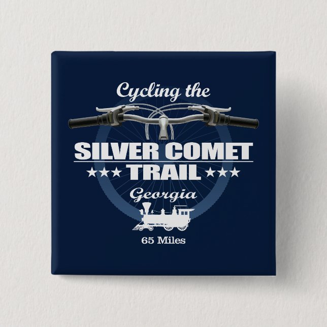 Silver Comet Trail (H2) Button (Front)