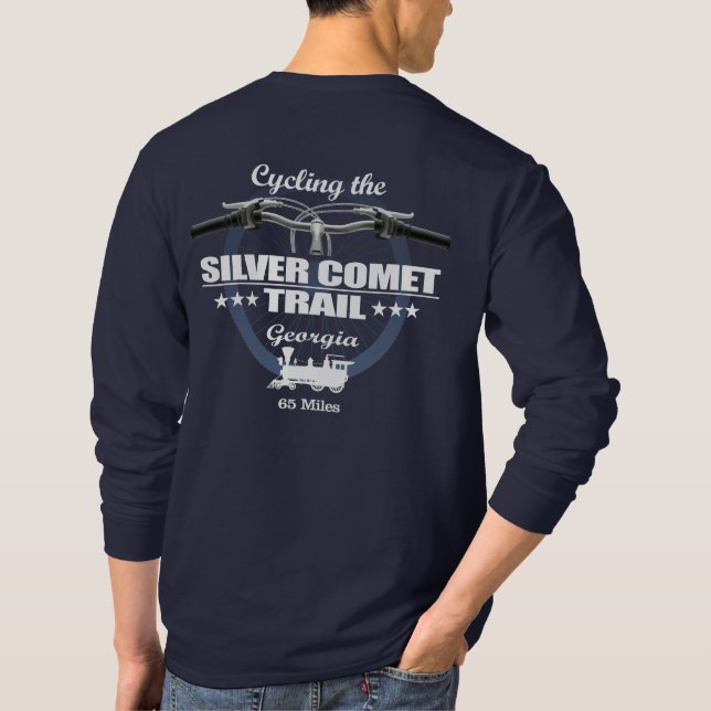 Silver Comet Trail (H2) T-Shirt (Back)