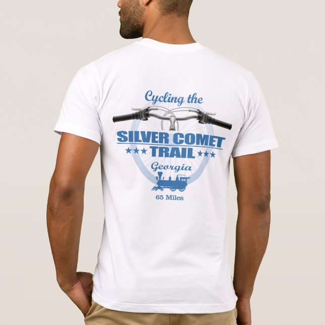 Silver Comet Trail (H2) T-Shirt (Back)