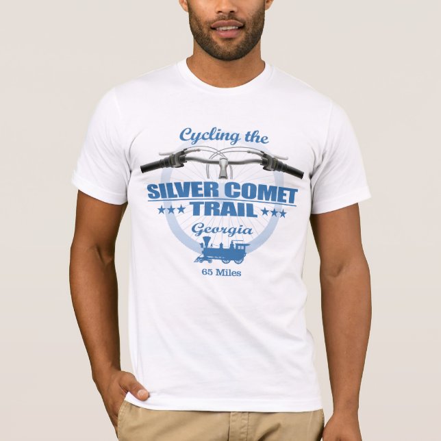 Silver Comet Trail (H2) T-Shirt (Front)