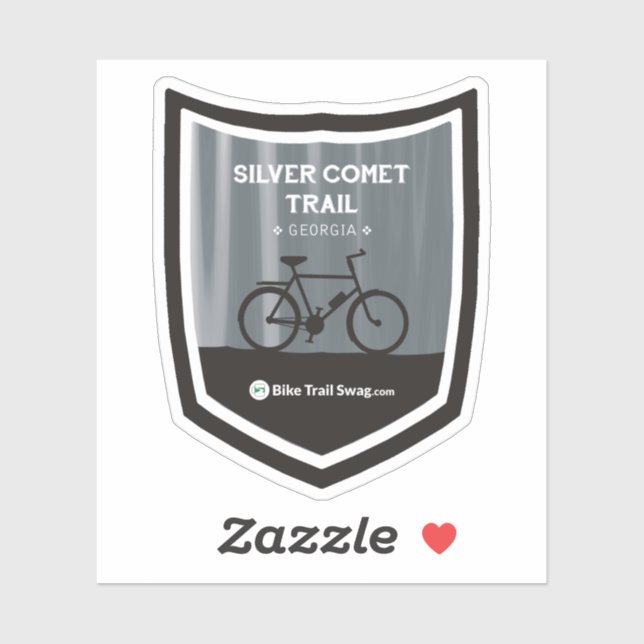 Silver Comet Trail Sticker (Sheet)