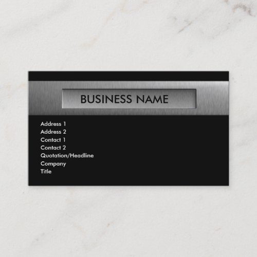 silver_company_3 business cards