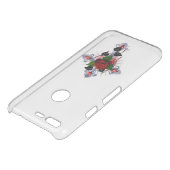 Silver Cross with a Red Rose Uncommon Google Pixel Case (Top)