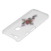 Silver Cross with a Red Rose Uncommon Google Pixel XL Case (Top)