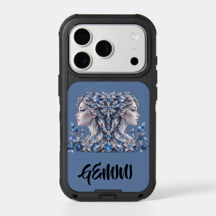 Silver Crystal Gemini Luxury Collection iPhone 17 Pro Case