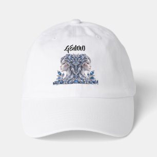 Silver Crystal Gemini Luxury Collection Youth Dad Hat