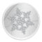 Silver Crystal Snowflake Envelope Seal