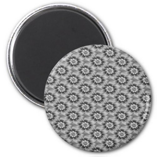 Silver Daisies Magnet