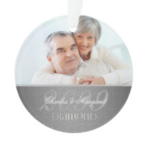 Silver Damask 60th Diamond Anniversary Photo