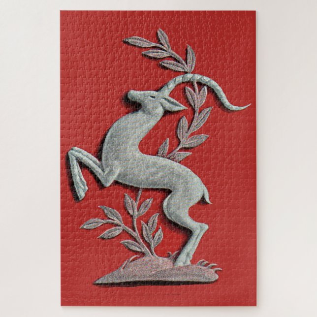silver deer jigsaw puzzle (Vertical)