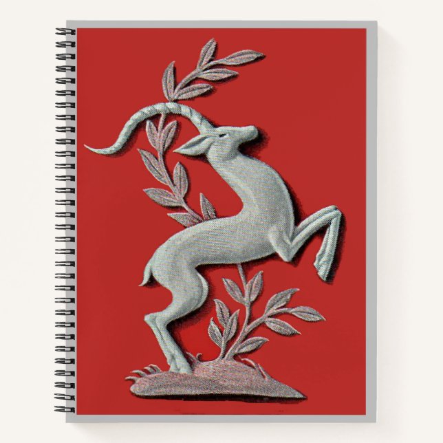silver deer notebook (Front)