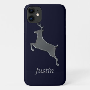 Silver Deer Personalized iPhone 11 Case