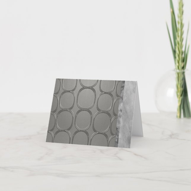 Silver Design Notecards (Front)
