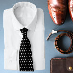 Silver Diamond Pattern Stylish Modern Chic Neck Tie<br><div class="desc">This luxury design features an elegant silver diamond pattern on a black background #silver #diamond #luxury #luxe #fashion #fashionable #stylish #trendy #ties #suitaccessories #accessories #gift #gifts #giftsforhim #giftsforguys #giftsformen #birthday #birthdaygifts #fathersday #fathersdaygifts</div>
