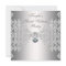 Silver Diamonds White Sweet Sixteen Birthday Party
