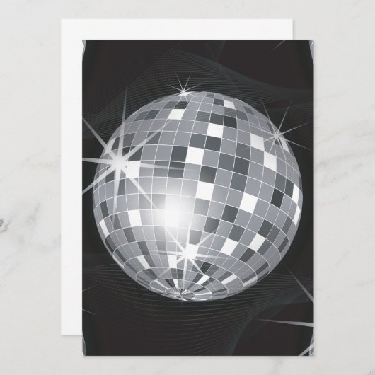 silver disco ball (Front/Back)