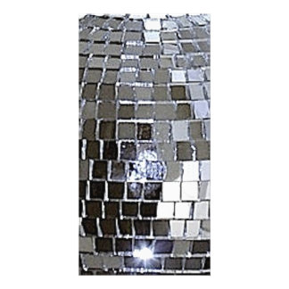 Silver Disco Ball Card