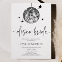 Silver Disco Ball Disco Bride Bridal Shower